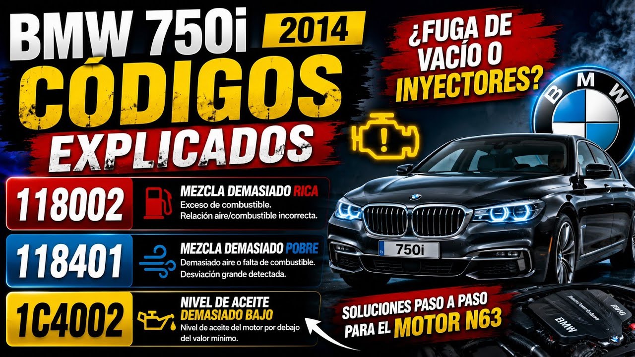 BMW Código 118002 118401 118402 - YouTube
