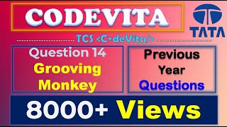 TCS Codevita Problem 14 | Grooving Monkey | Codevita Previous Year Questions With Solution Profile