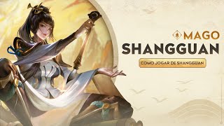 Como jogar de Shangguan | Novo Herói | Honor of Kings