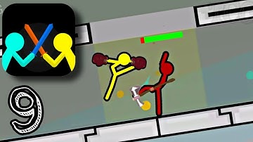 Supreme Duelist Stickman - Random CPU Level 9 - Gameplay Walkthrough (Part 9) [iOS,Android]