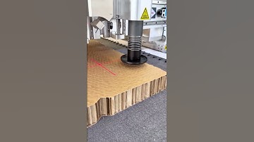 Corrugated board cnc knife cutting machine for sale#cnc #cncmachine #cnccutting #corrugatedboard#cut