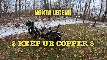 NOKTA LEGEND. KEEP UR COPPER #nokta #noktalegend #metaldetecting