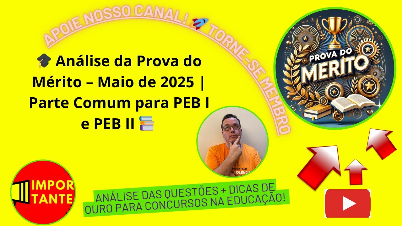 📚 Prova do Mérito Maio-2025: Análise das Questões + Dicas de Ouro para ...