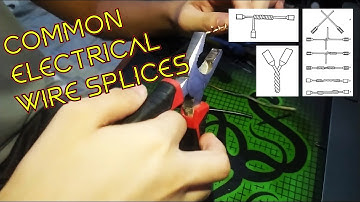 Common Electrical Wire Splices - TLE Performance Task