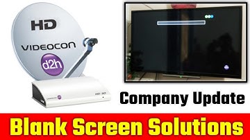 Videocon D2h Blank Screen | Videocon D2H Error | Videocon D2h Blank Screen Solution | #videocond2h