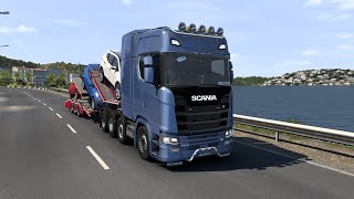 Long Road Trip ETS2 1653KM from Marseille to Banska Bystrica with a Scania Truck