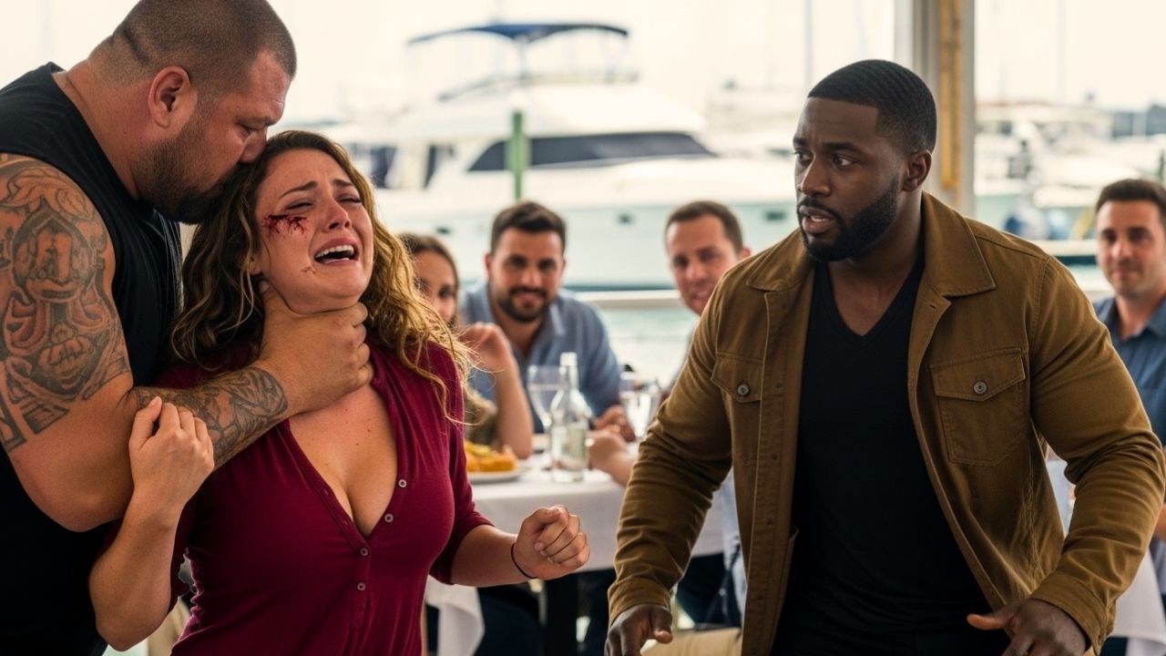 “You’re Dead!” — Thug Strangles Restaurant Owner’s Daughter, Unaware Black Single Dad is Coming.