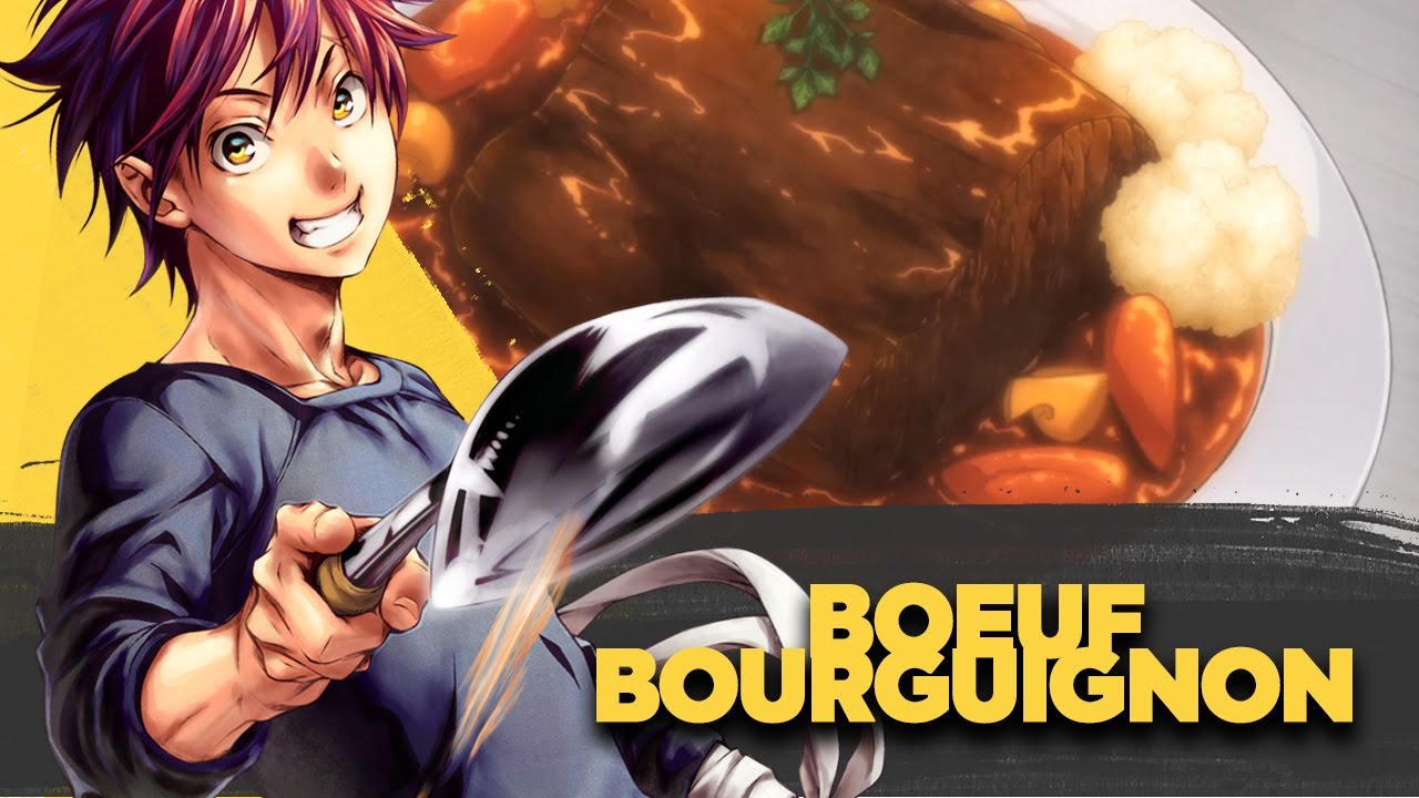 Boeuf Bourguignon by Yukihira Soma | Food Wars!: Shokugeki no Soma