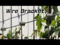 壁面緑化ワイヤーシステム：　ASANO　[ ワイヤーブラケットシステム　WB-L ] 施工方法紹介