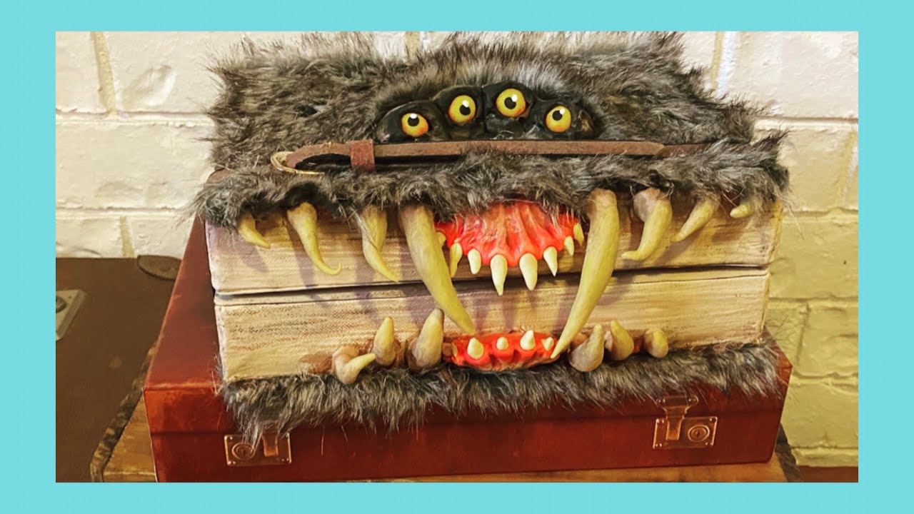 Create your own MONSTER Book of Monsters from Harry Potter