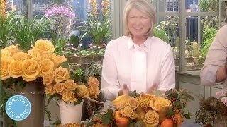 Rustic Floral Birch Box - Martha Stewart