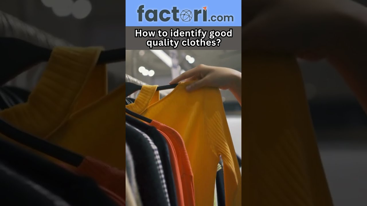 T-shirt Manufacturing: How to identify good quality clothes?