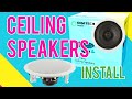 How to install Ceiling Speakers for Home Theatre
