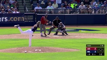 Josh Hader Spring Training Outing - K