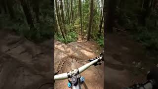Sketchy North Shore Rock Slabs. #biking #mtb #mountainbiking