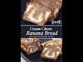 Cream Cheese Banana Bread #shorts