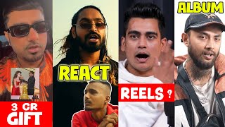 EMIWAY REACT ON MC INSANE ❗| PANTHER ON REELS | YO YO GIFT 3CR WORTH OF CAKE | RAGA ALBUM