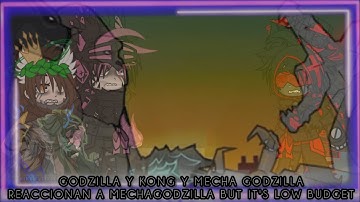 .Godzilla y Kong y mecha Godzilla Reaccionan a mechagodzilla but it