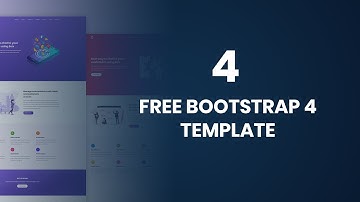 Free 4 Bootstrap 4 Template