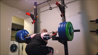 Squats 380x2, Deadlifts - July 23, 2025