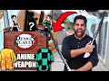 I Bought The STRANGEST "DEMON SLAYER" ANIME WEAPONS On Amazon!! *SAMURAI MYSTERY BOX*