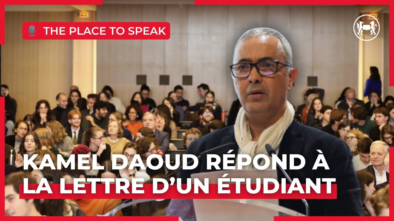 Kamel Daoud répond à la lettre d'un étudiant anonyme à Sciences Po