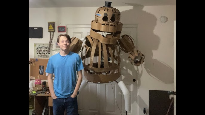 Nightmare Fredbear Cosplay Head 