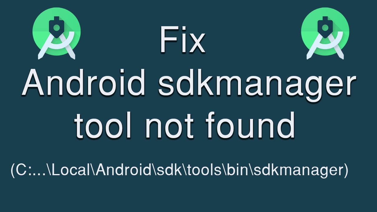 Android Studio Missing Sdk Manager