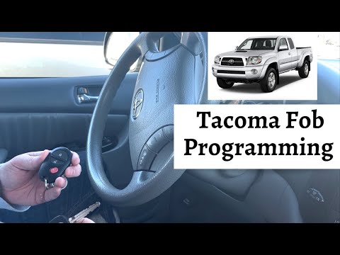 How To Program A Toyota Tacoma Remote Key Fob 2003 - 2015 DIY Tutorial