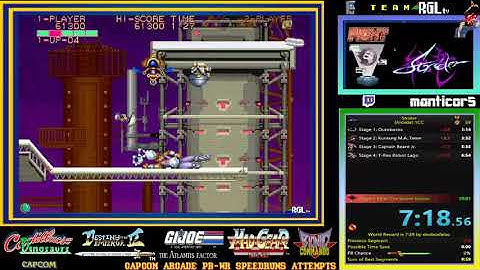 Strider, Capcom Arcade-1989. 1 CC Deathless Arcade 1 Player: 9:53