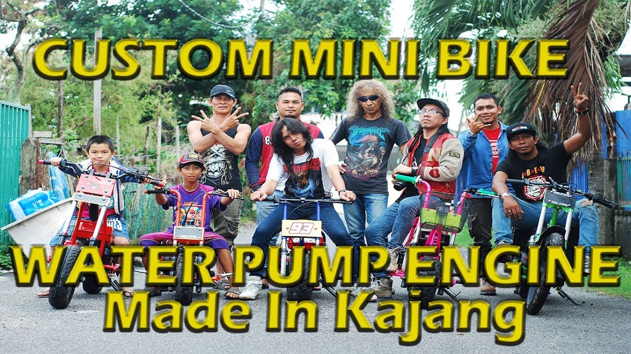 Download Custom Mini Bike Water Pump - Motoratzz Kajang | Kapcai Report | ROCK N RIDE TV