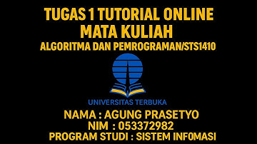 Tugas 1 Inputan pada Flowchart dan Pseudocode 