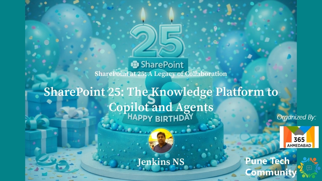 Sharepoint 25 Blog SharePoint at 25 - SharePoint 25: The Knowledge Platform to Copilot and ...