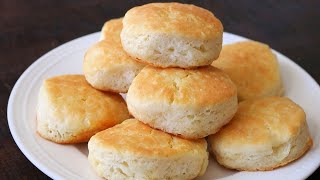 Easy 3 Ingredient Self Rising Flour Biscuits (Soft, Fluffy, Delicious!)