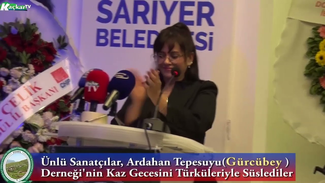 Ünlü Sanatçılar Ardahan Gürcübey Derneği nin Kaz Gecesini Türküleriyle Süslediler