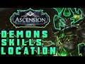 INSANE DEMONS | SKILLS + LOCATION | ASCENSION LEAGUE 3 | World of Warcraft