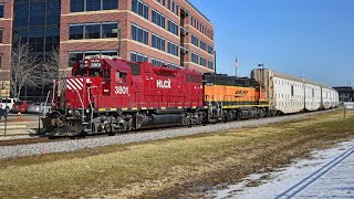 HLCX 3801 Leads BN Barstow - Moline, IL