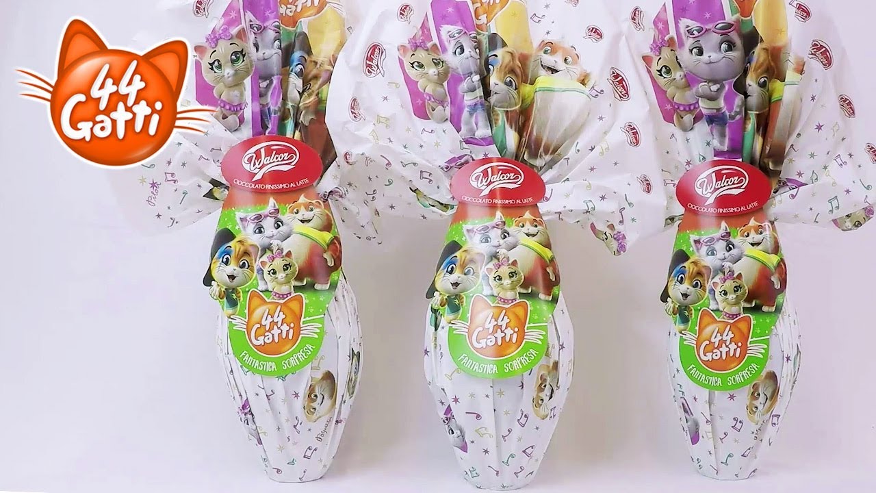 @44GattiIT | Scopriamo insieme l'uovo di Pasqua Walcor!