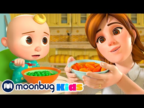 Yes Yes Vegetables Song! | Best Of Cocomelon | Sing Along With Me! | Moonbug Kids