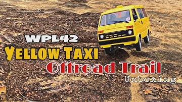 WPL D42 FULL UNBOXING AND FIRST OFFROAD TRAIL RUN RC CAR