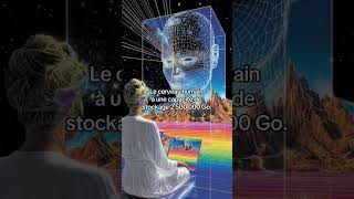 Le cerveau humain pourrait stocker jusqu’à 2 500 000 Go d’informations 🤯 #fyp #wyzr #science #vid