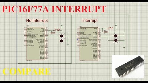 PIC16F877A INTERRUPT (ngắt ngoài PIC16F877A) (lập trình vi điều khiển nâng cao)