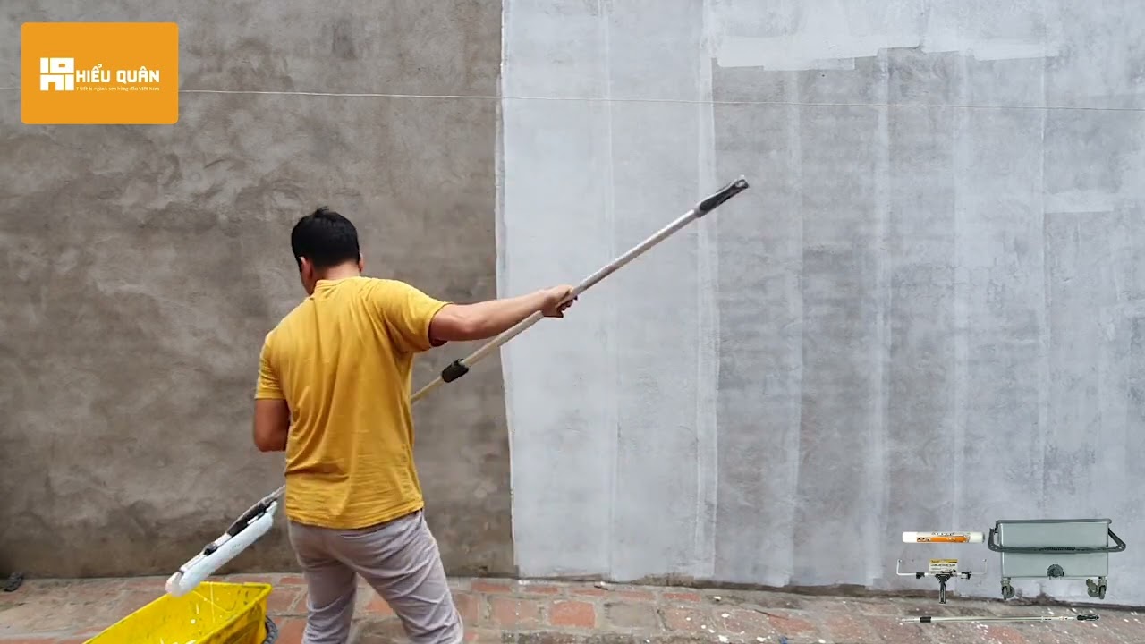 Bộ Cây Lăn Sơn 18 Inch - Sơn lót trên tường thô - Hiểu Quân VN ...