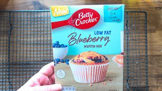 Betty Crocker New Low Fat Blueberry Muffin Mix Review