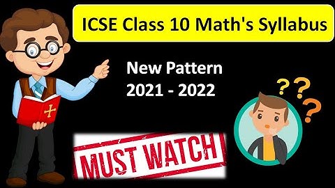ICSE Class 10 Math