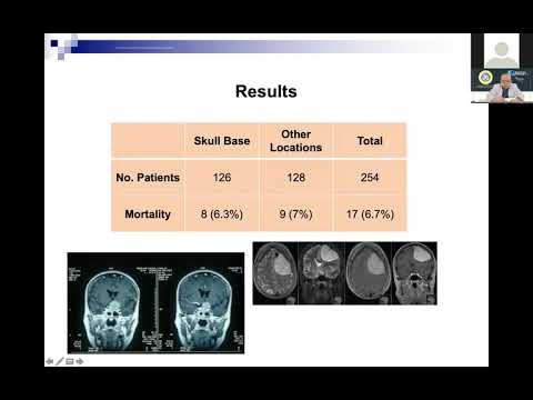 Neurosurgery Webinar Class || Meningioma in Elderly