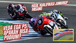 Hasil Kualifikasi JuniorGP Misano 2025: Veda Ega Pratama Start Posisi 5, Siap Bidik Podium! 🇮🇩🔥