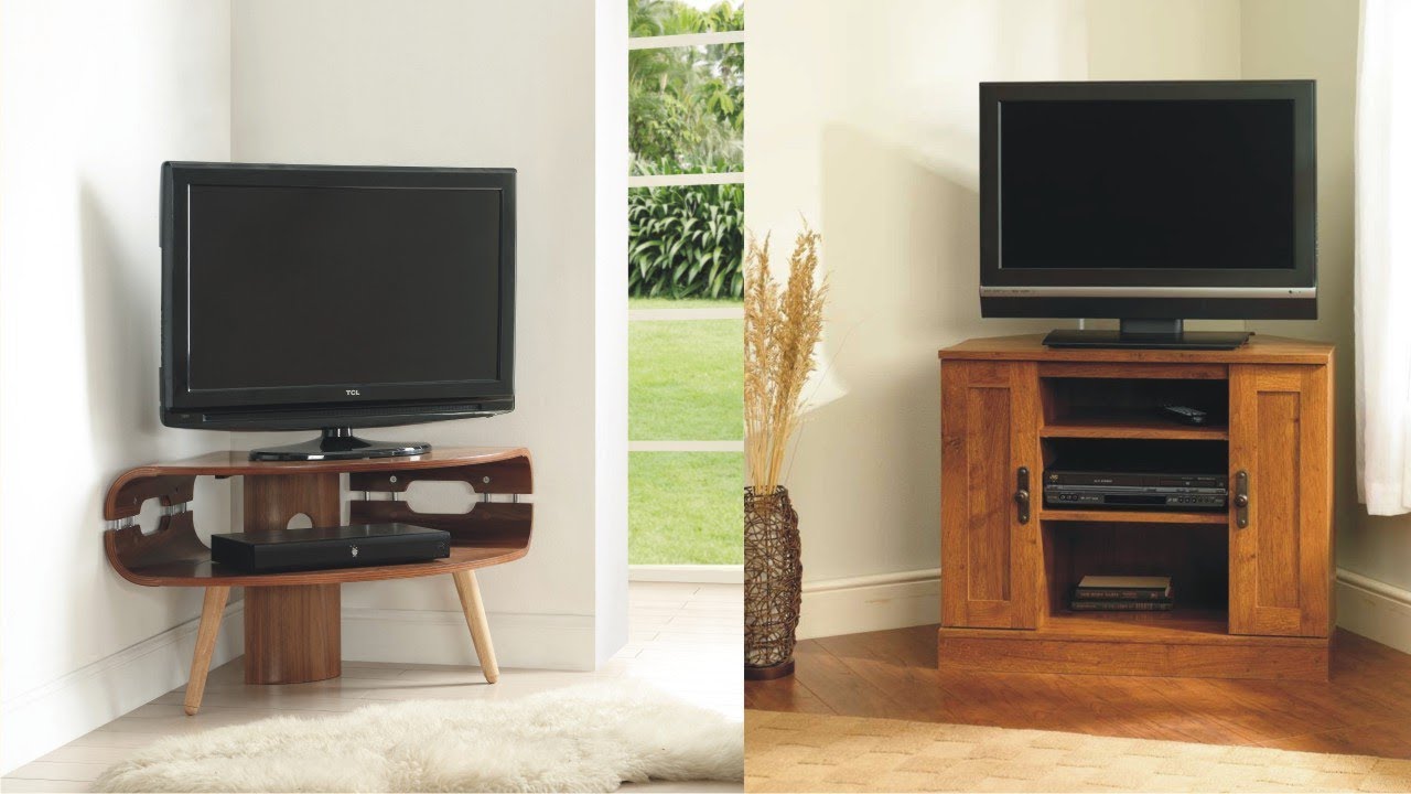 Unique Small Corner Tv Stand For Comfort View