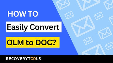 Explore the Automated Method to Convert OLM to Word RT
