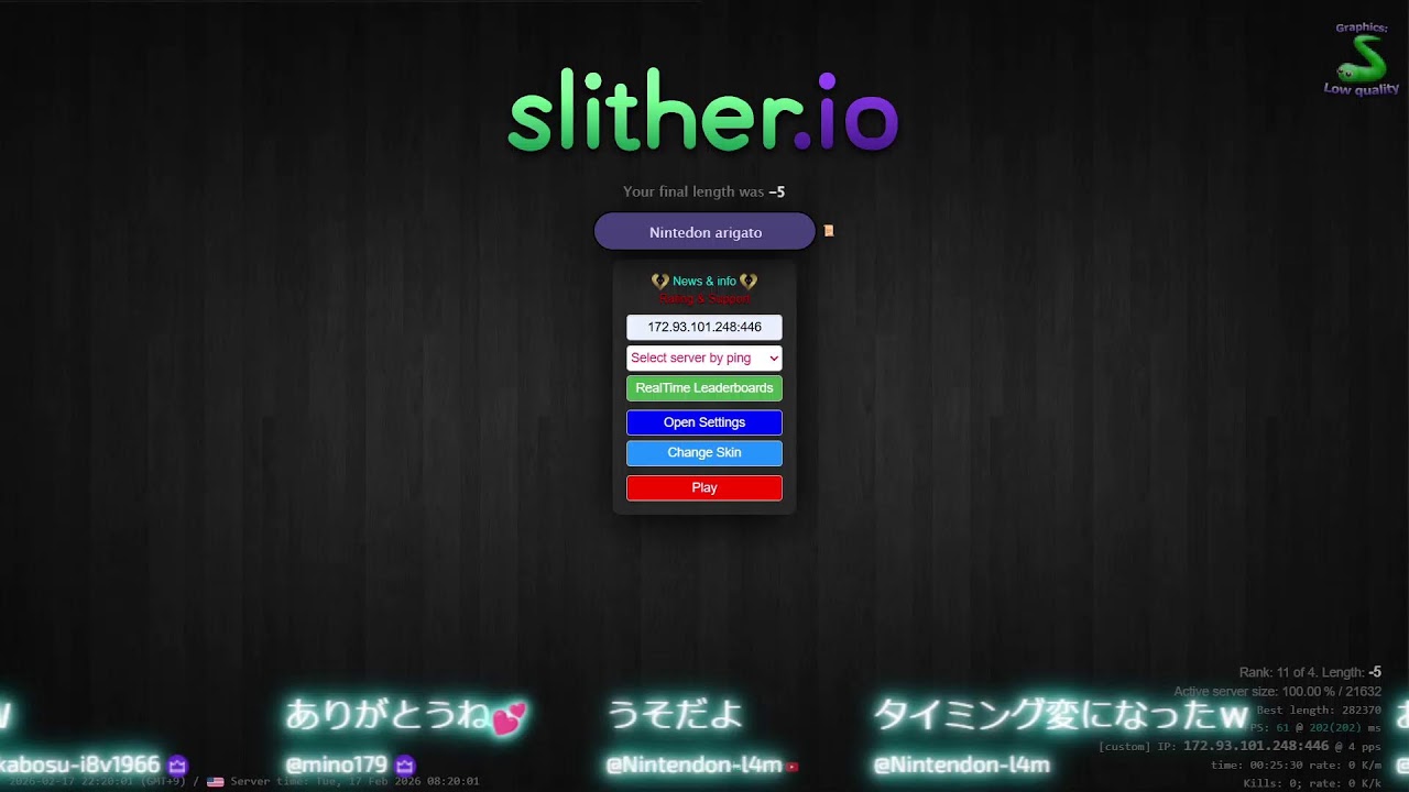 スリザリオ normal ＆ enjoy sometime drawing server by Nintendon Live